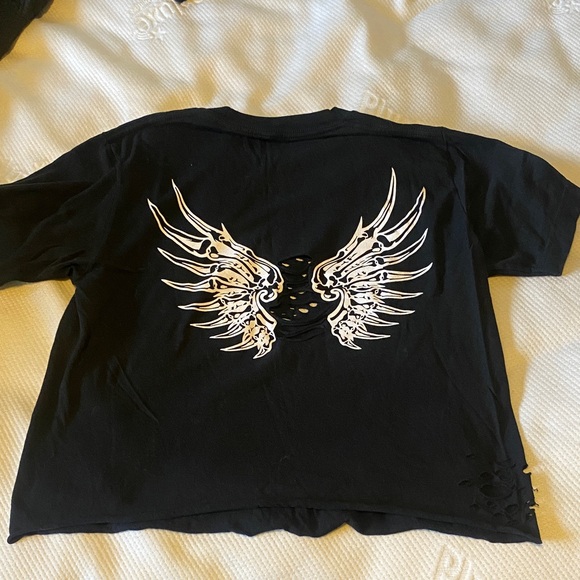 Free Soul Women's Black Crop Top - Picture 2 of 2